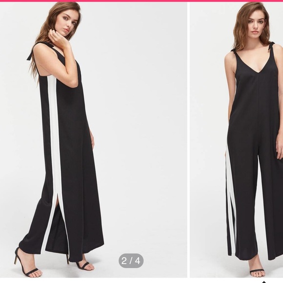 Wide Leg Jumpsuit - Picture 2 of 3